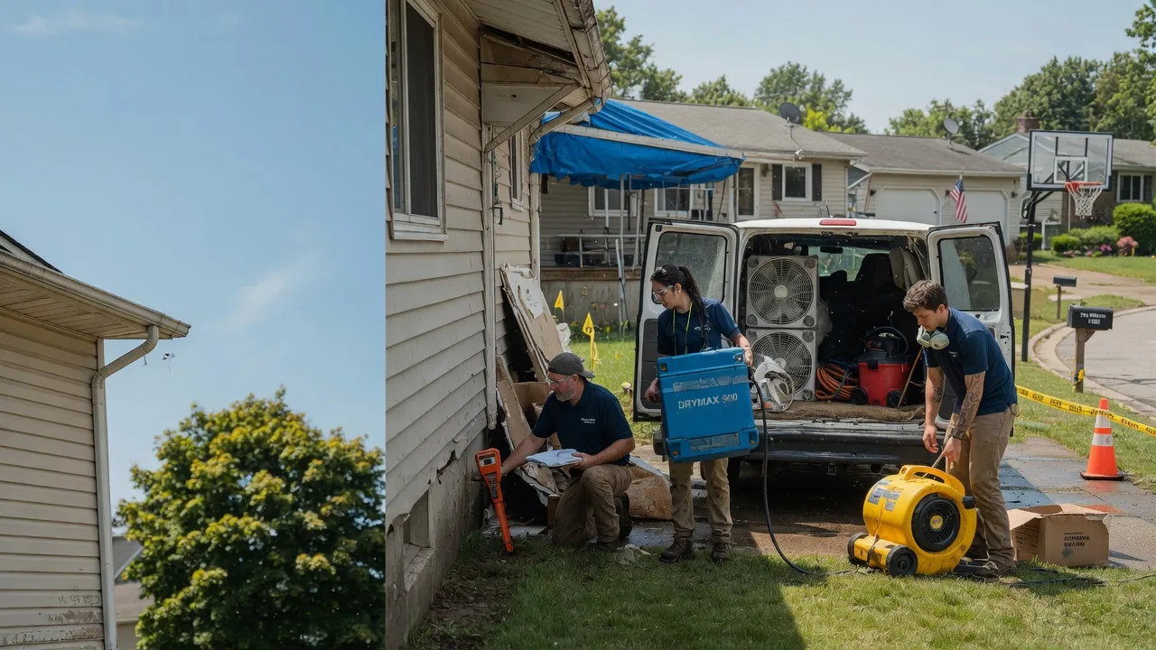 Ceiling Leak Cleanup in Blacksburg, VA near me