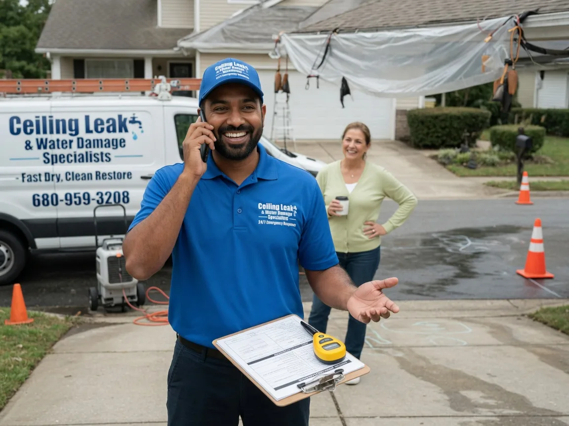Ceiling Leak Cleanup Blacksburg, VA FAQs